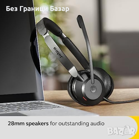 Нови Jabra Evolve2 30 SE Стерео Слушалки С Шумопотискане - USB-C, снимка 3 - Слушалки и портативни колонки - 44681478