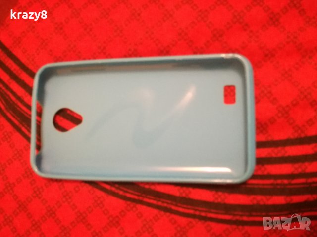 Lenovo S750 Светло син S-line гумен кейс + бонус протектор , снимка 3 - Калъфи, кейсове - 34704585