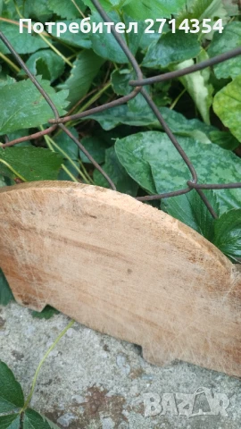 Стара дървена дъска , снимка 2 - Антикварни и старинни предмети - 51400746