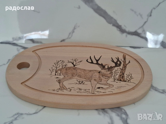 Дъска ръчна пирография , снимка 3 - Аксесоари за кухня - 53709879