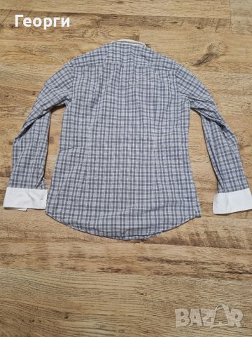 Мъжка риза с дълъг ръкав Hugo Boss, снимка 2 - Ризи - 41371477