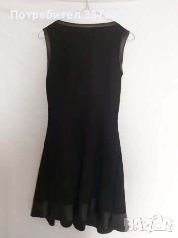 Елегантна черна рокля, снимка 8 - Рокли - 40739759