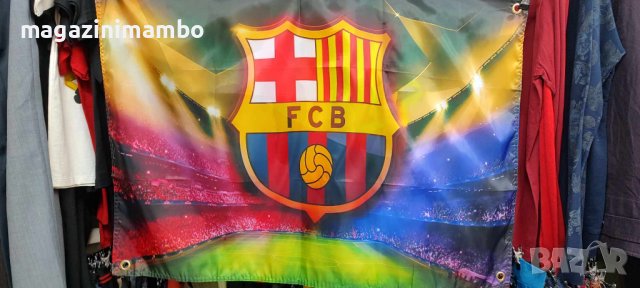 Флагове на Manchester United и Barcelona, снимка 6 - Фен артикули - 44174871