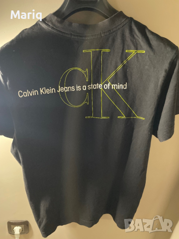 Мъжка Тениска Calvin Klein, снимка 1 - Тениски - 44752007