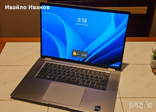 Мощен бизнес лаптоп Dell Latitude 7640 (16") – i7-1365U / 32GB DDR5 RAM / 512GB SSD / Win 11 Pro