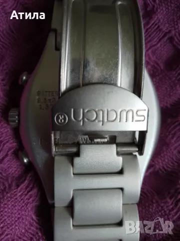 часовник swatch irony chronograph aluminium, снимка 4 - Мъжки - 48222064