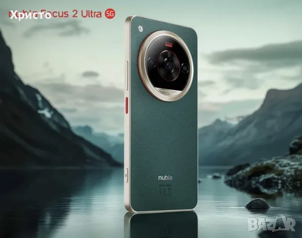 ГАРАНЦИОНЕН!!! ZTE Nubia Focus 2 Ultra 5G, 8GB RAM, 512GB, Forest Green, снимка 3 - ZTE - 56078508