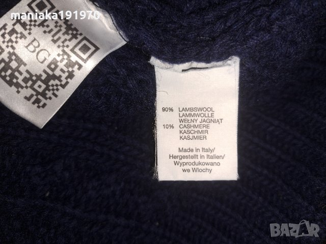 BRUNELLA GORI (L) мъжки пуловер от мерино и кашмир, снимка 6 - Пуловери - 42557266