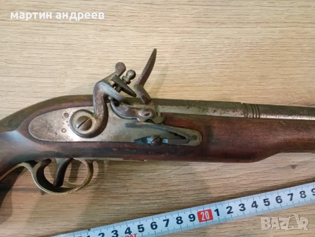 кремъчен пищов пистолет , снимка 5 - Антикварни и старинни предмети - 56323585