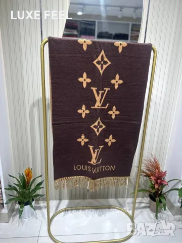 Hermes ✨ Louis Vuitton ✨Кашмир ✨ Дамски Шалове , снимка 4 - Шалове - 56242247