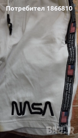 Суитшърт, суичър, суичер NASA и къси панталони NASA, снимка 3 - Къси панталони - 51971440
