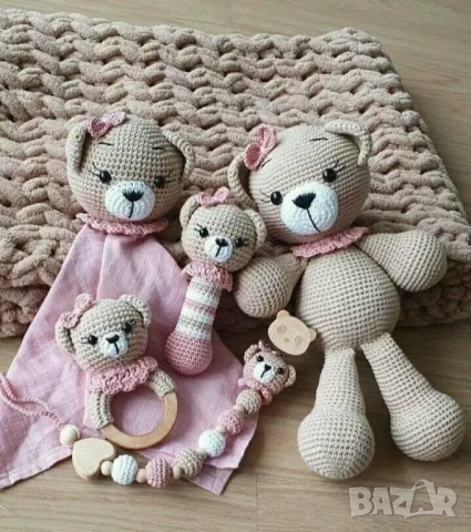 Комплект плетени играчки 