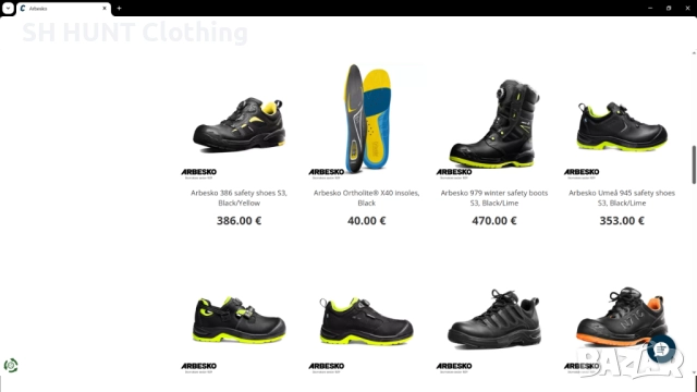 ARBESKO Safety Leather Wool Waterproof Boots размер EUR 45 работни зимни обувки с вълна WS1-31, снимка 2 - Други - 51991963