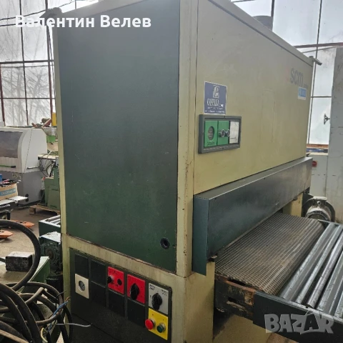 двувалов калибровачен шлайф на 1100мм.с пета-SCM, снимка 5 - Други машини и части - 51389311