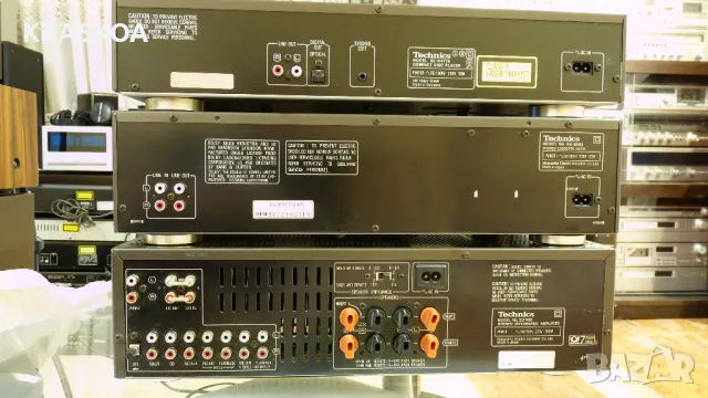 TECHNICS SU-V60 & RS-B505 & SL-P477A, снимка 18 - Ресийвъри, усилватели, смесителни пултове - 47400120