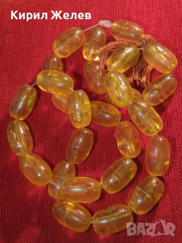 СТАРА ЖЪЛТА БРОЕНИЦА РЪЧНА ИЗРАБОТКА За КОЛЕКЦИЯ ТЕМАТИЧНА ДЕКОРАЦИЯ ПОДАРЪК 45601, снимка 12 - Антикварни и старинни предмети - 46774823