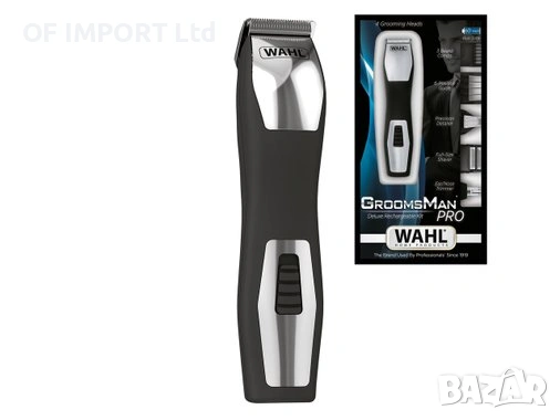 Акумулаторна Мултифункционална Машинка за Подстригване WAHL Groomsman Pro, снимка 2 - Машинки за подстригване - 53615566