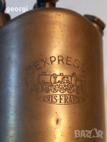 Стара френска бензинова горелка, снимка 2 - Антикварни и старинни предмети - 38862272