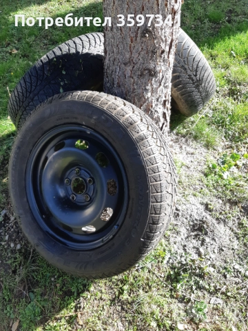 Голф 4 две джанти и 3 гуми 195/65/15, снимка 5 - Гуми и джанти - 52042487