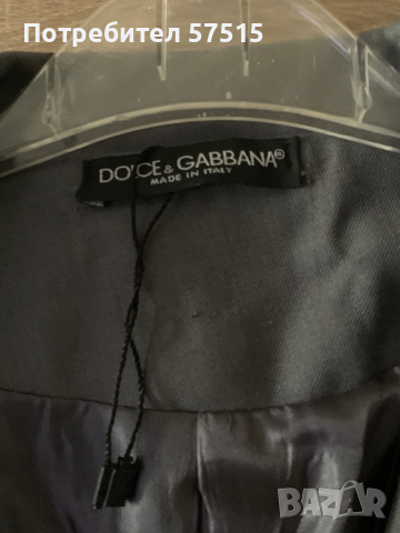 Dolce&Gabbana ново сако, снимка 3 - Сака - 36314821