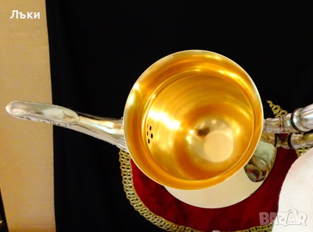 Американска дизайнерска кана,бронз и калай. , снимка 6 - Антикварни и старинни предмети - 41693309