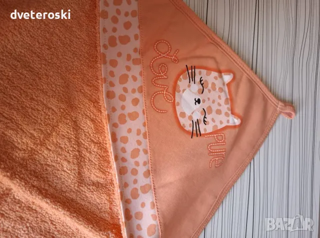 Хавлия за бебе - 100% памук, снимка 7 - Други - 36077563