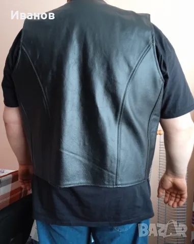 Кожен елек, снимка 5 - Други - 49975182