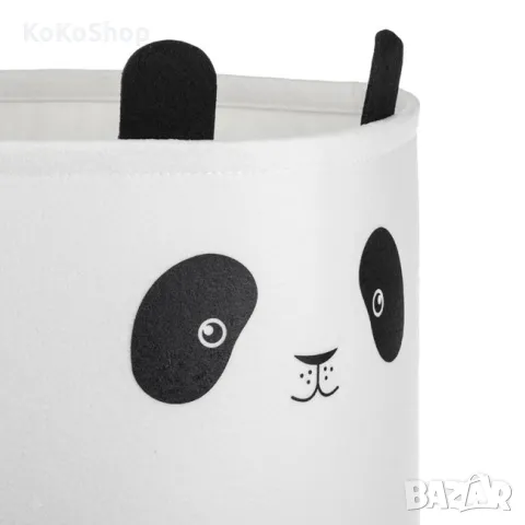 Кош за играчки "Панда"-30х40 см./кош за играчки/органайзер за играчки, снимка 3 - Други - 50071020