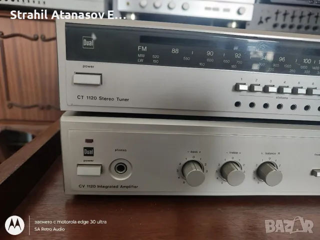 Dual CV 1120 / Dual CT 1120 - Комплект, снимка 4 - Аудиосистеми - 47930601