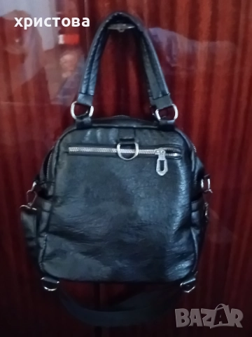 Дам.чанта-раница 3 в 1, снимка 2 - Чанти - 51569847