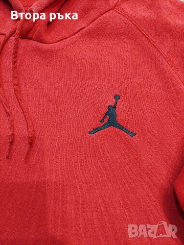 Nike air jordan fleece горнище мъжка оригинален , снимка 8 - Спортни дрехи, екипи - 52695870