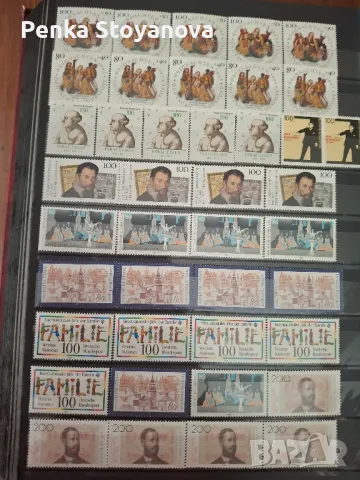 Пощенски марки Германия , снимка 11 - Филателия - 50315129