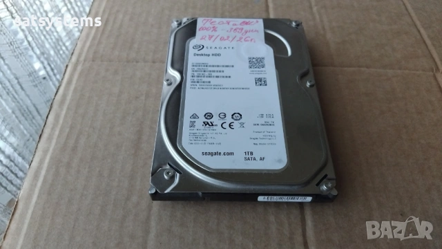 Хард диск Seagate Barracuda Desktop HDD ST1000DM003 1TB SATA 6.0Gb/s