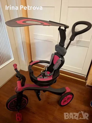 Детска триколка 4 в 1 Globber - Trike Explorer, розова
