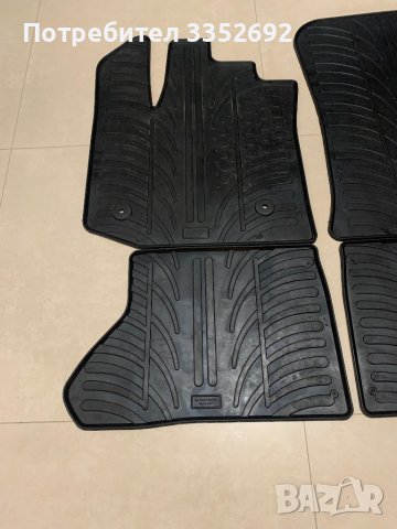 Гумени стелки Dacia Dokker 2012+, снимка 2 - Автомобили и джипове - 41391211