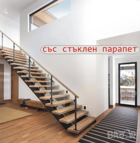 СТЪЛБИЩЕ от метал --ПРОИЗВЕЖДАМ междуетажни стълбища от стоманени профили в комбинация с дърво, снимка 4 - Строителни материали - 49248758