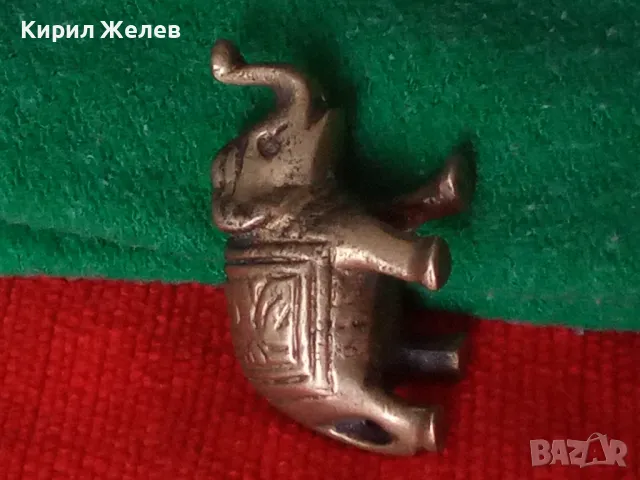 Старо БРОНЗОВО СЛОНЧЕ - ПОСТАВКА за ИНДИЙСКИ АРОМАТНИ ПРЪЧИЦИ 34584, снимка 14 - Колекции - 39068348