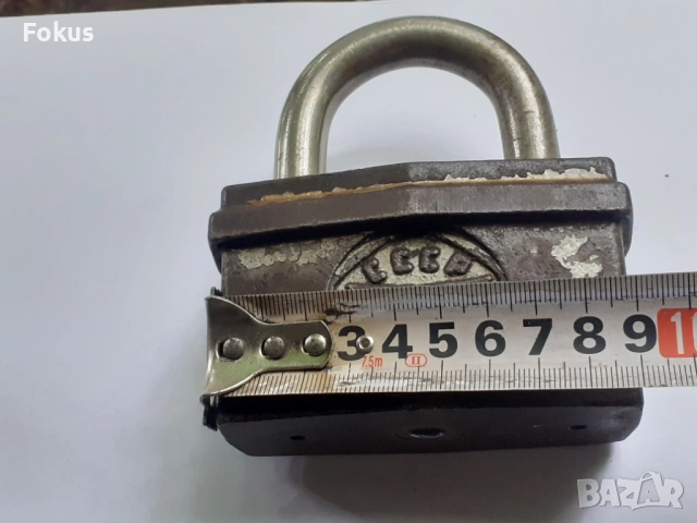 Голям стар катинар катанец СССР, снимка 5 - Антикварни и старинни предмети - 53279007