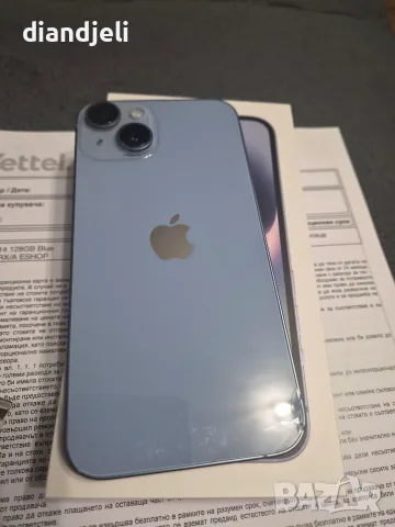 Iphone 14 128gb blue, снимка 3 - Apple iPhone - 56365167