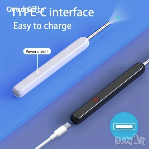 Мултифункционален инструмент за преглед и почистване на уши, HD камера, снимка 6 - Други - 47510389