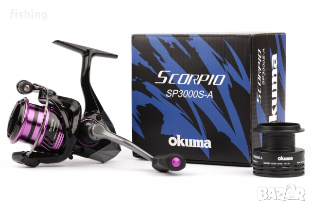 Промо Макара Okuma Scorpio SP 3000S-A FD, снимка 3 - Макари - 36346573