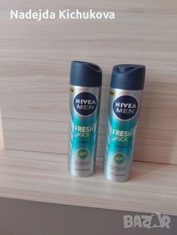 2 броя дезодорант за мъже Nivea Men.Двата за 4 евро., снимка 2 - Мъжка козметика - 53654769