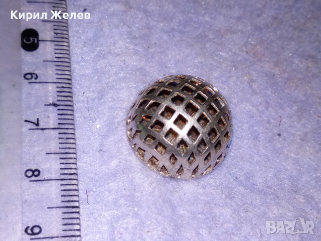 ПОСРЕБРЕНА АЖУРНА АРТ АПЛИКАЦИЯ - БЛАГОРОДНА НЕРЪЖДАЕМА СТОМАНА 25765