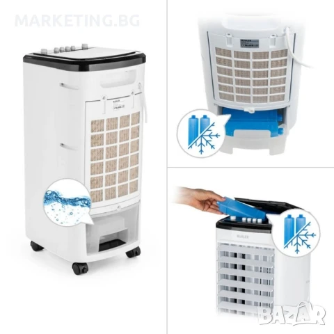 Мобилен охладител 3в1 Muhler MC-4014/4024, 65W, 4 л, снимка 3 - Климатици - 50569676