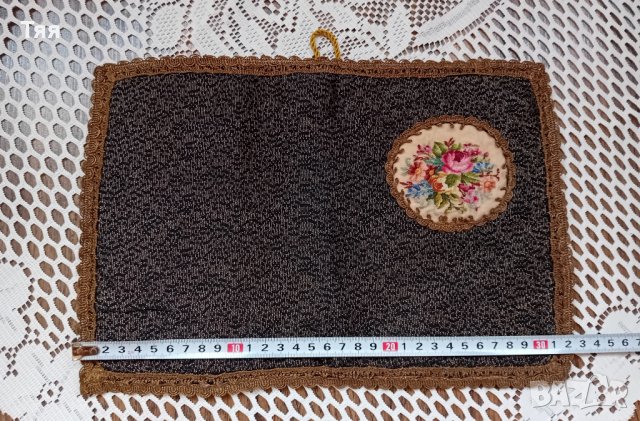 Винтидж обложка за книга с бродерия , снимка 6 - Други ценни предмети - 44375072