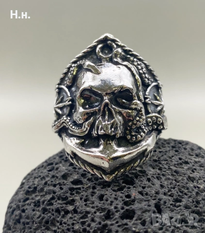 Сребърен пръстен ръчна изработка 925, снимка 4 - Пръстени - 53800973