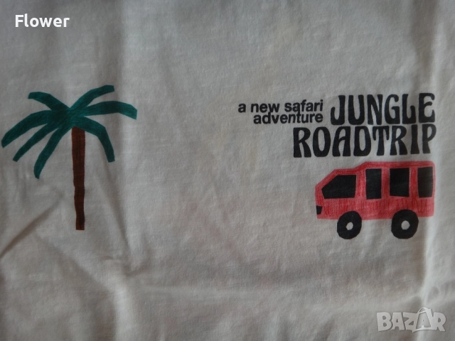 Нова Детска бяла блуза ZARA с къс ръкав размер 98, снимка 6 - Детски тениски и потници - 52947587