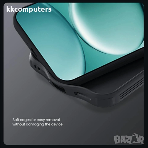 NILLKIN Camshield Pro Калъф за Xiaomi Redmi Note 15 Pro 5G - PC+TPU, Плъзгащо капаче за камера, Чере, снимка 10 - Резервни части за телефони - 53780277