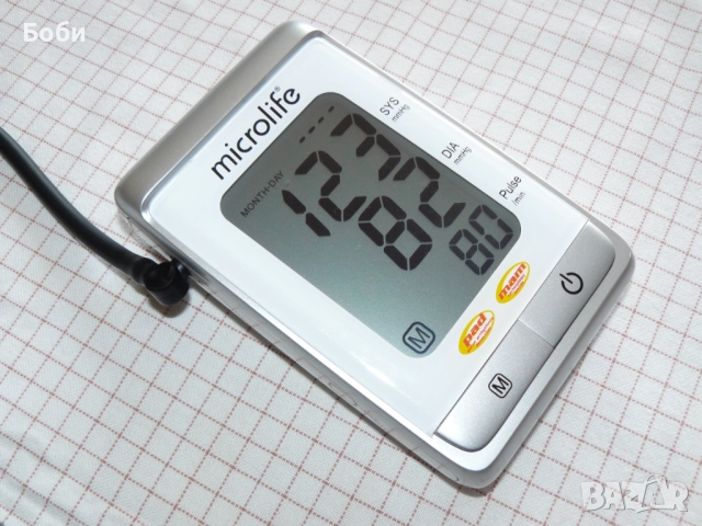 Microlife BP A 200 - швейцарски апарат за кръвно налягане, снимка 3 - Уреди за диагностика - 50442433