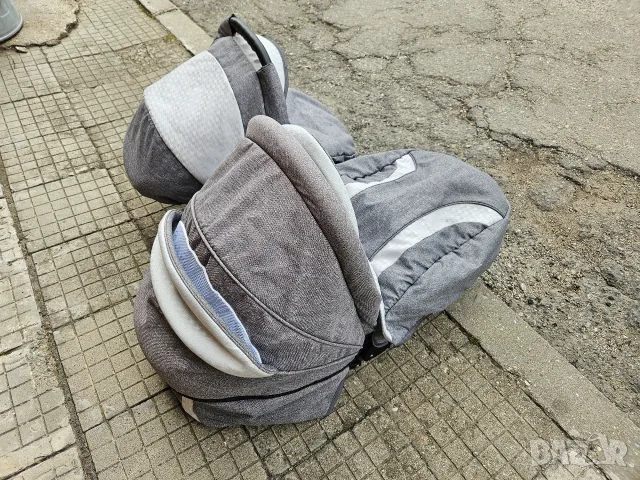 Бебешка количка Lorelli Mia 3 в 1, снимка 12 - Детски колички - 47138791